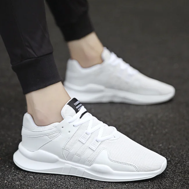 Noir Sport assorties Xek Étudiant Zll135 Lacent De Nouveau Net Hommes Chaussures Respirant Fond 2018 Surface blanc Mou Du 1q7wrTZ1