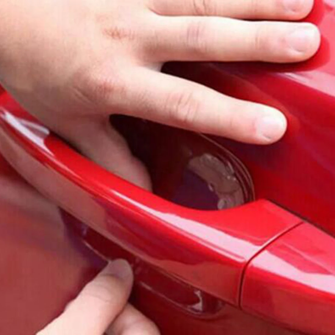 

BU-Bauty 8Pcs/Set Car Handle Protection Film Car Exterior Transparent Sticker Automotive Accessories
