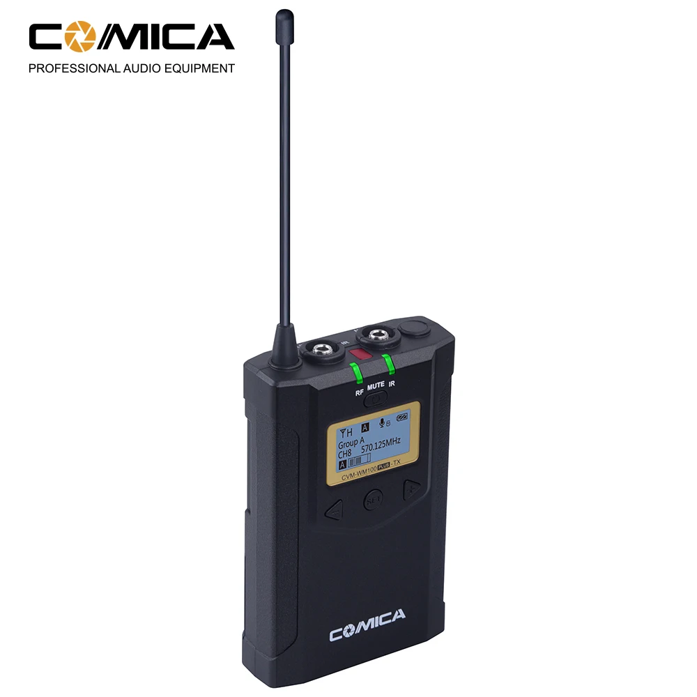 COMICA CVM WM100 PLUS UHF 48 канальный монофонический/стереомонитор в режиме реального