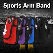 5 дюймов для занятий спортом, для занятий спортом, Спортивная Повязка на руку наручный чехол для занятий спортом браслет на запястье мобильный чехол для телефона держатель Открытый Водонепроницаемый Нейлоновая Сумочка