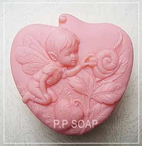 

Angel Silicone Soap mold candle mould DIY Handmade Craft 3d soap molds S053