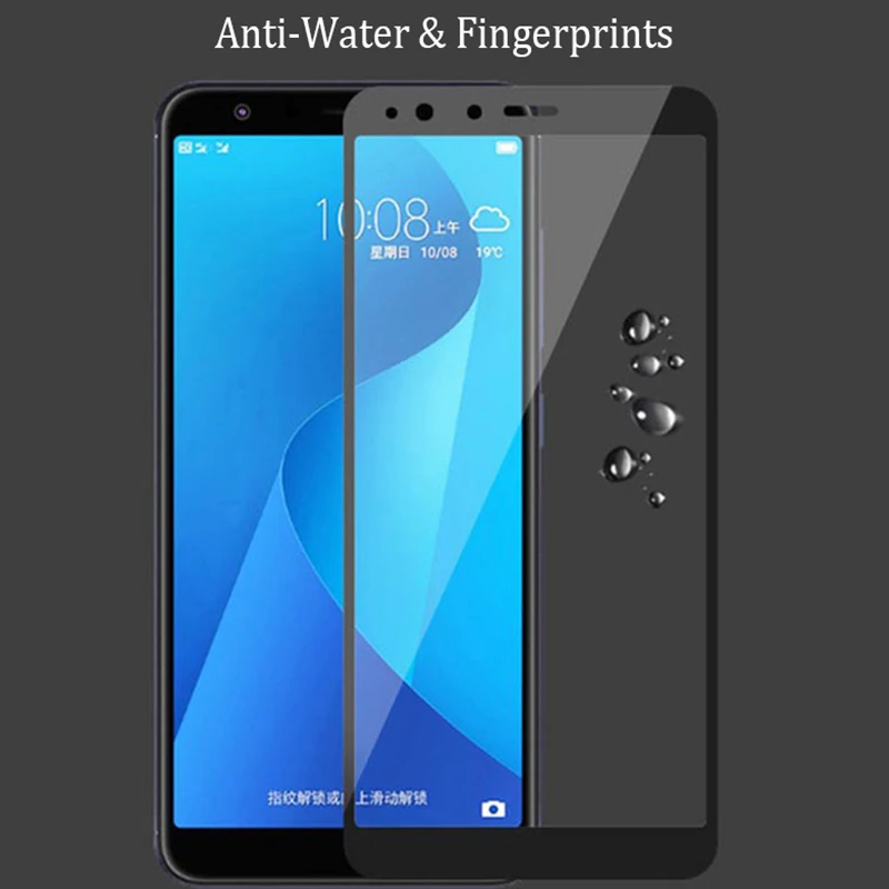 Защитное стекло для Asus Zenfone 4 Max ZC520KL ZC554KL закаленное с полным покрытием селфи ZD553KL