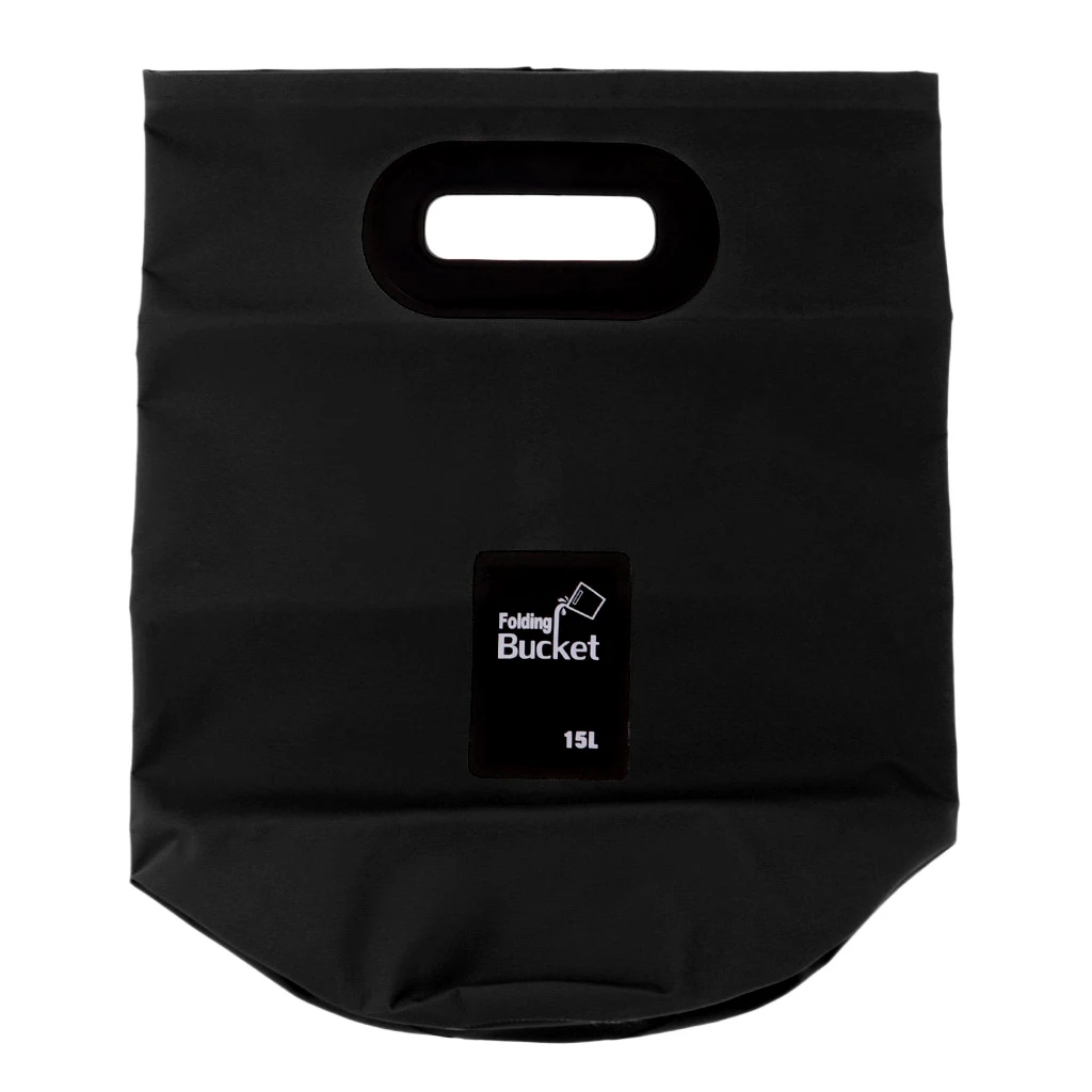 Foldable Camping Bucket Trash Can Living Room Garbage Bin Washing Laundry Picnic Lunch Bags For Women Kids 