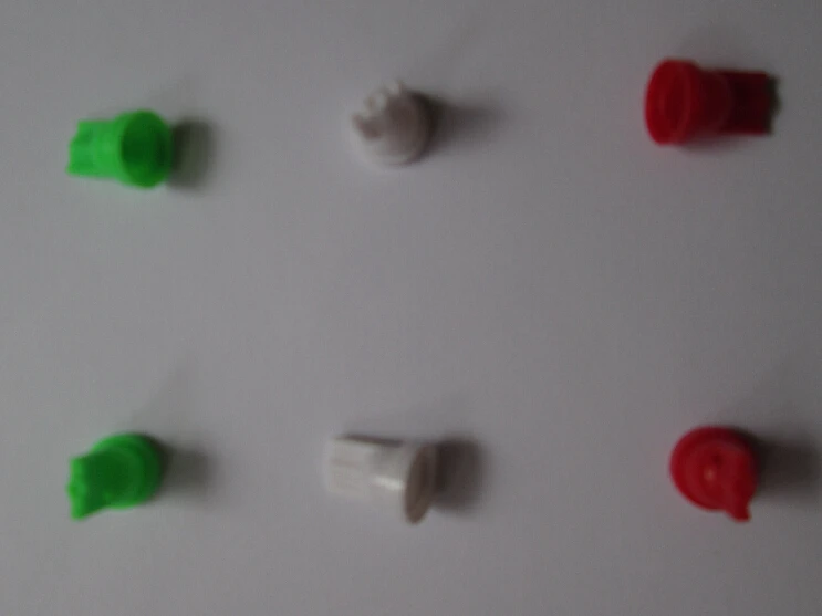 

MIX color Auto T10 lamp bases socket Red/Green/White Each kind 50pcs