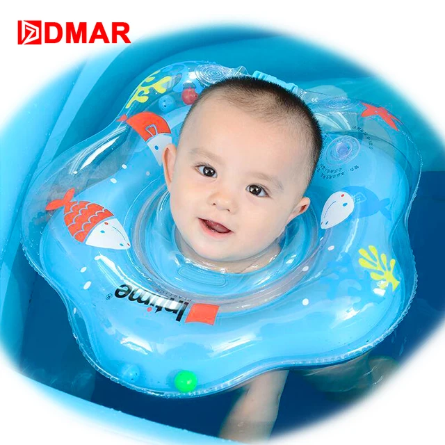 DMAR Baby Neck Float Neck Ring Infant Inflatable Swimming ring