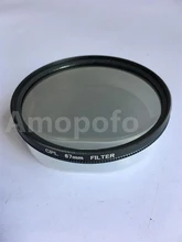 Alta Qualidade 67mm Polarizador Circular Polarizador CPL C-PL Filtro de Lente de Vidro Para Canon/para Nikon/para Sony lente da câmera + dar de presente