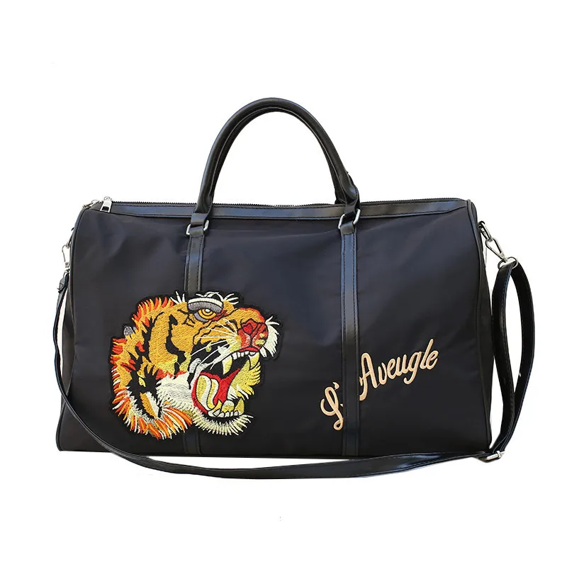 

2018 New Brand Women's Sports bag Nylon waterproof Sport Gym Bags Training Yoga mat Bag Women sports Shoulder bag For women gym
