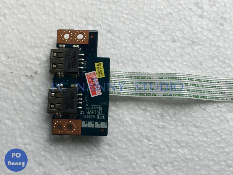 Плата с usb-портом NOKOTION для Acer Aspire E1-572 E1-572P E1-532 V5WE2 LS-9532P NE510 NE570 NE572 NV510 NV570 кабелем |