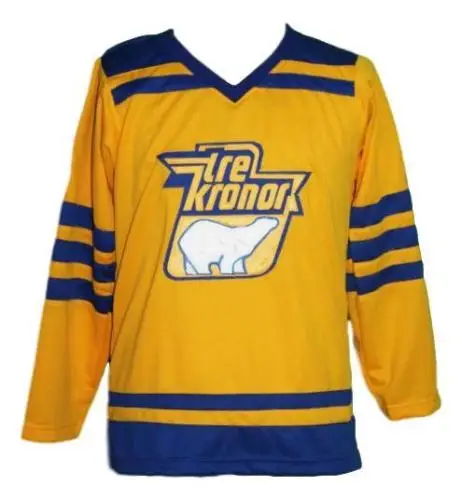

Vintage Retro Sweden Tre Kronor Hockey Jersey Embroidery Stitched Customize any number and name size Jerseys
