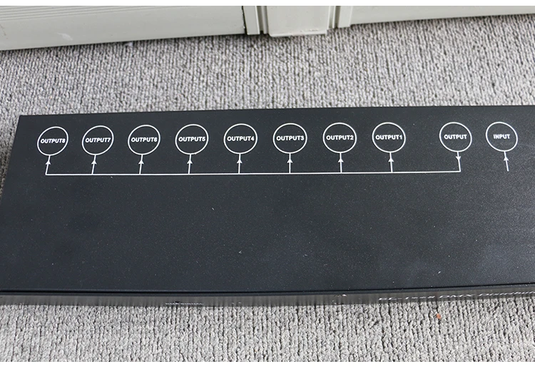 Бесплатная доставка Лучшее качество 8CH DMX сплиттер DMX512 светильник сценический s