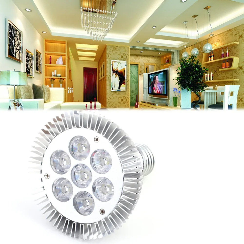 P30 7LED Ceiling light bulb Lamp 7W E27 living room kitchen Exhibition