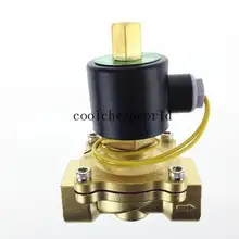 1 шт. 220 В переменного тока " Электрический Соленоидный клапан Вода Воздух N/O НЕТ Нормально открытый