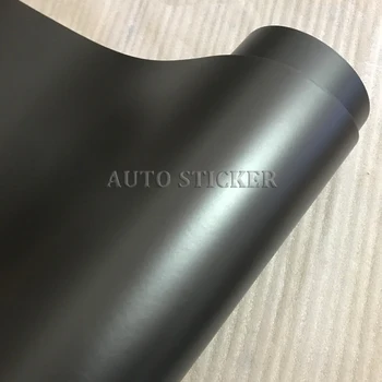 

Matte Anthracite Metallic Vinyl Wrap Gunmetal Matt Car Wrapping Film Covering Foil With Air Bubble Free 10/20/30/40/50CMX152CM