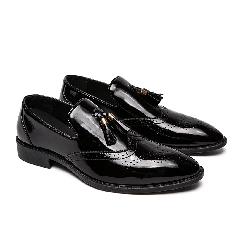 Taille Chaussures Hommes En Oxford D'affaires Pour Coolvfatbo Pointu Brevet Mariage Cuir 38 Black De Bout Formelles Robe 47 La Plus YnaI55qwB