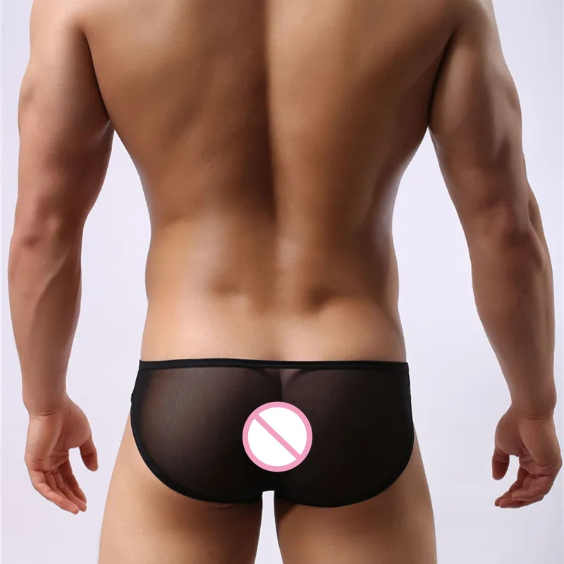 Лето 2019 лидер продаж мужское нижнее белье брифы мужские сексуальные сетчатые