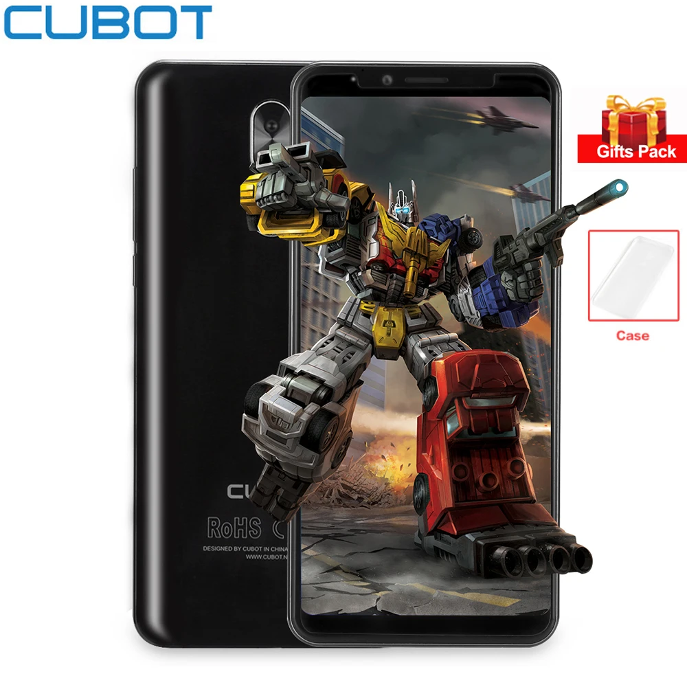 CUBOT X18 плюс Android 8,0 5,99 ''18:9 FHD Full Экран 20MP + 13MP камеры mt6750t восемь ядер 4G B + 6 4G B мобильный телефон с отпечатком пальца 4G