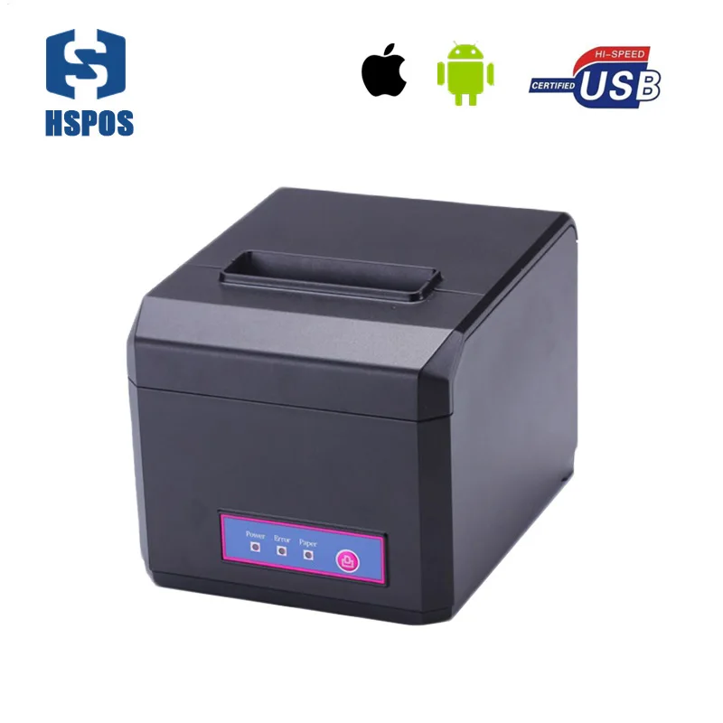 Hot sale IOS android thermal printer pos 80 printer with auto cutter bluetooth receipt printer for retailing pos printing