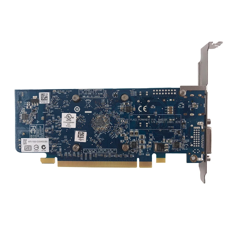 DELL AMD ATI HD7570 1 ГБ настольный DVI DP видео Графическая карта GDDR5 PCI Express 3 0x16 09M4KG mrga9 REV: 00 109