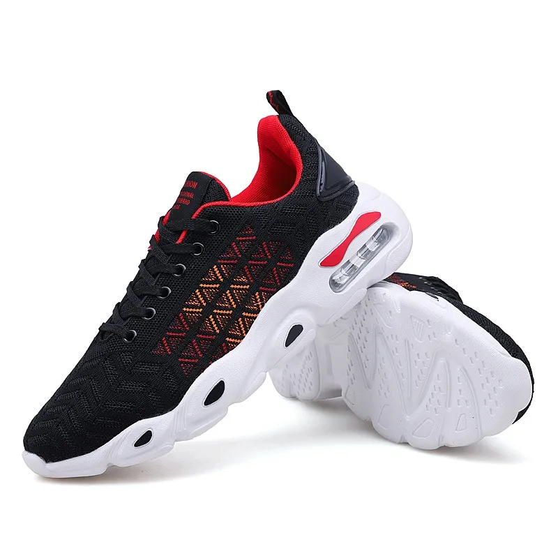 2019 Running Shoe for Men Adult Athletic Sapatos Masculino Cushioning Outdoor Breathable Mesh Men Shoes Sneakers Sport Gym Shoes
