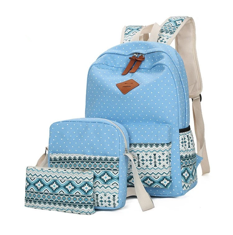 Модный женский рюкзак в этническом стиле, высококачественные холщовые рюкзаки для детей, школьные сумки для девочек, mochila feminina
