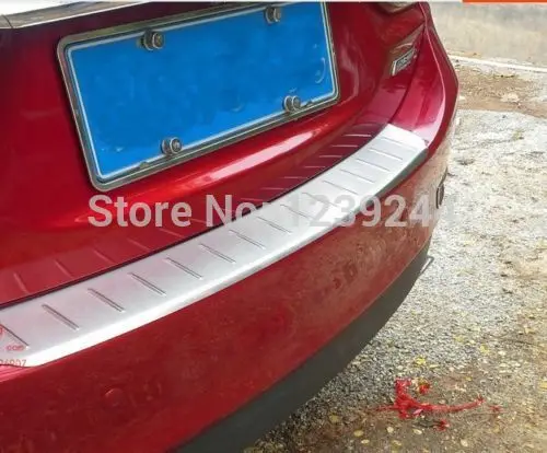 

S.Steel Rear Bumper Skid Plate Tailgate Cover Trim For Mazda 6 2013 2014 2015