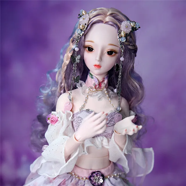 Fortune дней 1/3 bjd куклы 62 см Совместное тела белая кожа с одежды обуви, AI YoSD MSD SD комплект игрушка подарок ребенку DC Lati - Цвет: h