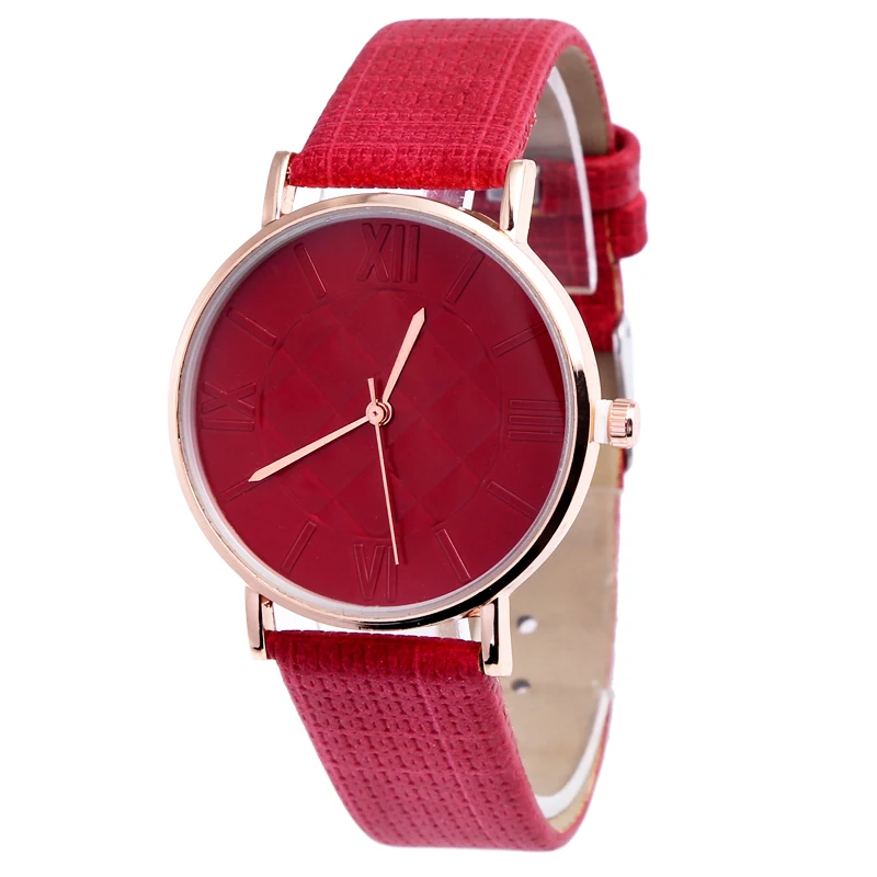 Женские часы с кожаным ремешком винтажные имитацией ткани|watch f|watch fashionwatch fashion women
