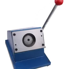 Бумага ПВХ резак значок/кнопка делая машину 50 мм круглый/круговой бизнес гильотина