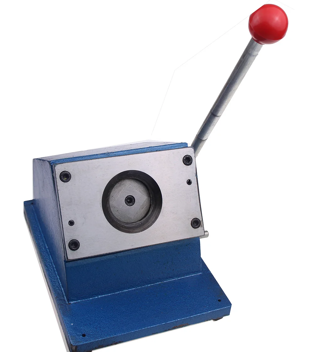 

Paper PVC Cutter Badge/Button Making Machine 50mm Round/Circular Business Guillotine