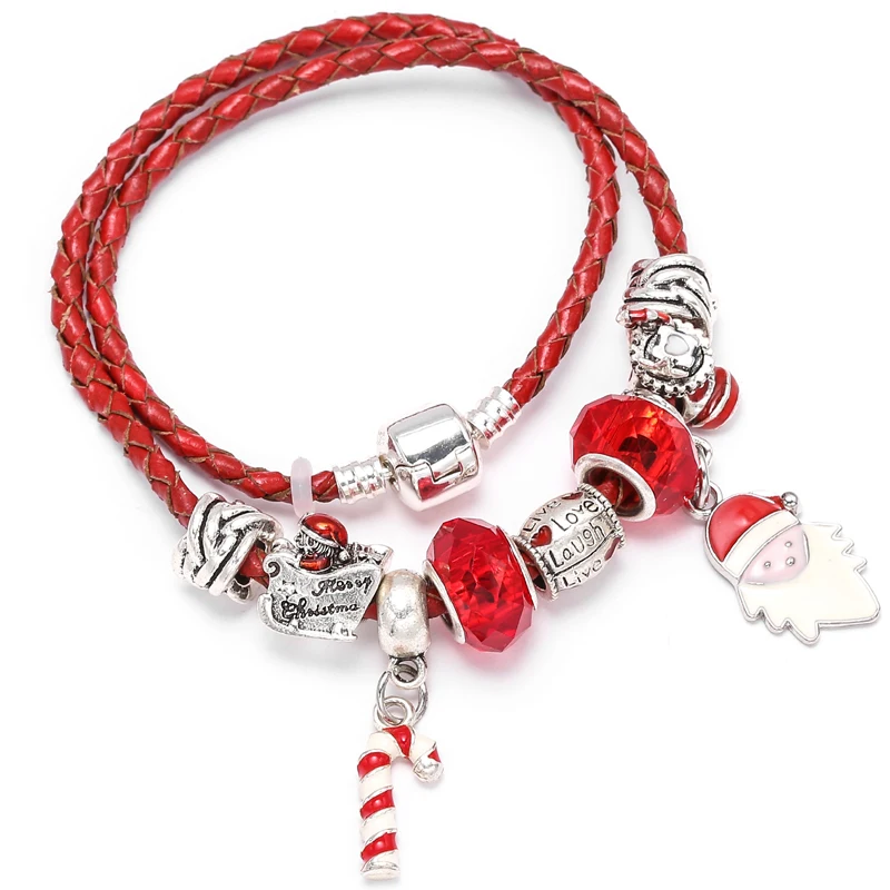 CHIELOYS красивые красные бусины из муранского стекла змеевидная цепочка Шарм