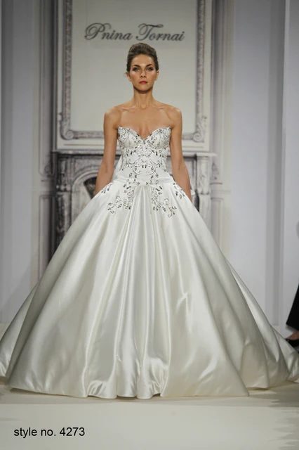 Pnina Wedding Dresses Lace Ball Gown