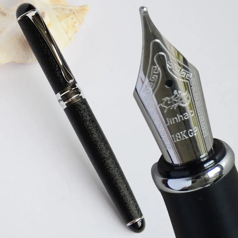 Перьевая ручка 0,7 мм перо с широким основанием благородный JINHAO X750 Королевский синий мрамор и серебро черный золотой винный шамгань 15 видов цветов на выбор - Цвет: As picture show