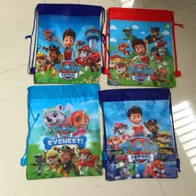 New various carton non-woven fabrics of dog patrol, drawstring backpack, event & party gift bag, paws shopping bag,vest bag