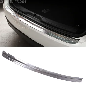 

for Maserati Levante 2016 Stainless Steel Outside Rear Bumper Protector Trunk Plate Guard Plate Car Accessories