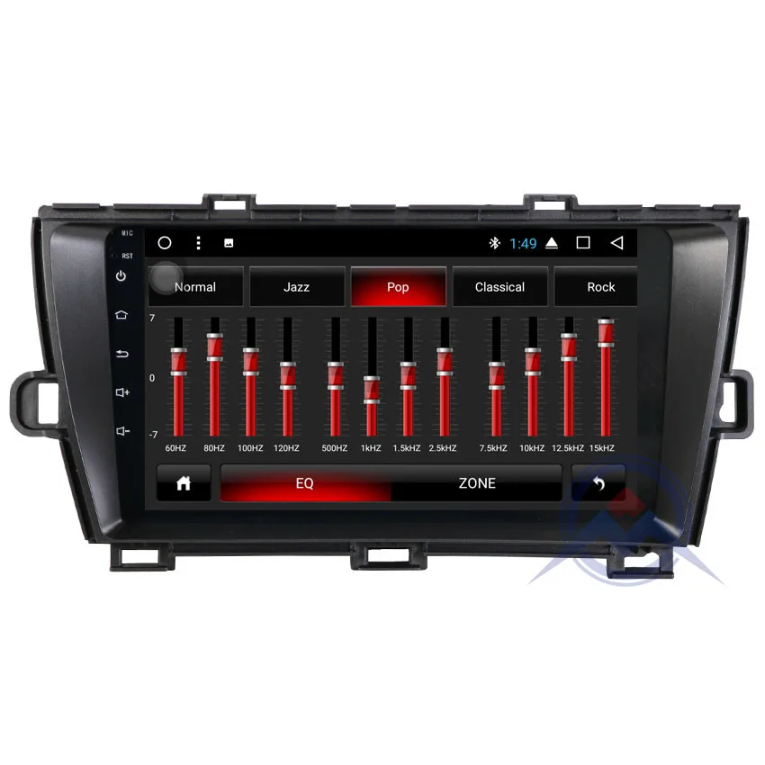 ZOHANAVI 9 дюймов Android 0 Octacore автомобильный DVD для Toyota Prius радио gps навигации 2009 2010 2011 2012