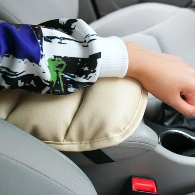 

Universal Car Seat Cover Soft Leather Auto Center Armrest Console Box Armrest Seat Protective Pad Mat Car Arm Rest Top Cover Hot
