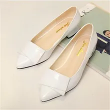2017 frühling und Herbst bogen spitz schuhe weichen boden flach flache schuhe mit niedrigen absätzen schuhe damen schuhe. DFGD-688
