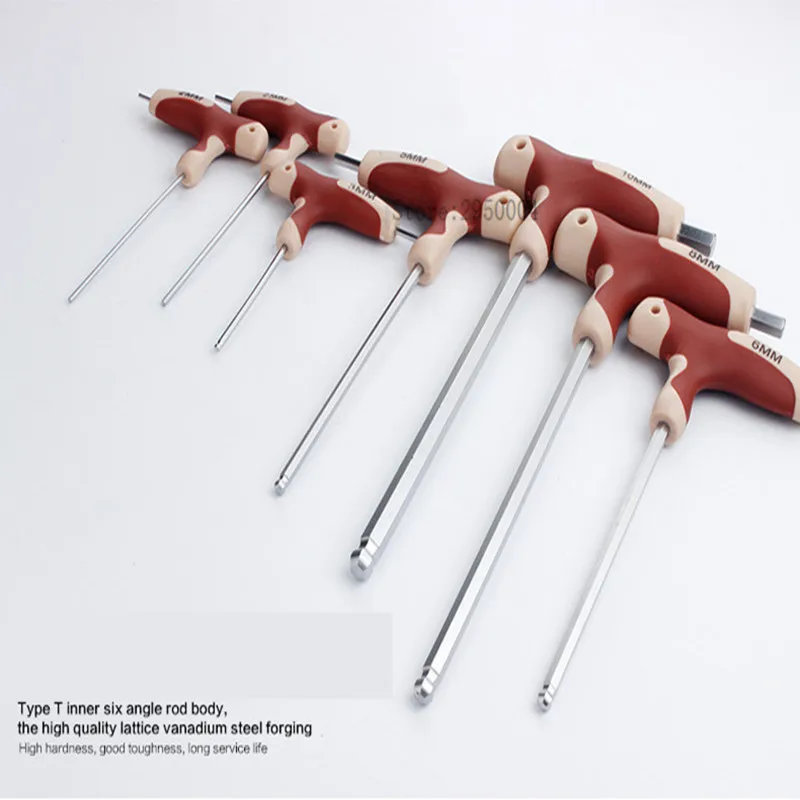 LIJIAN Handle Allen Key Ball End Hexagon Head Screwdriver Bits