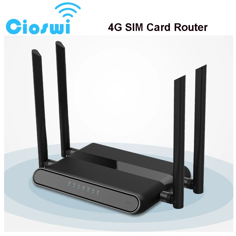 

Wi-Fi Router 300mbps with sim card slot and 4 5dbi antennas support vpn pptp and l2tp, openvpn wifi 4g lte modem router WE5926