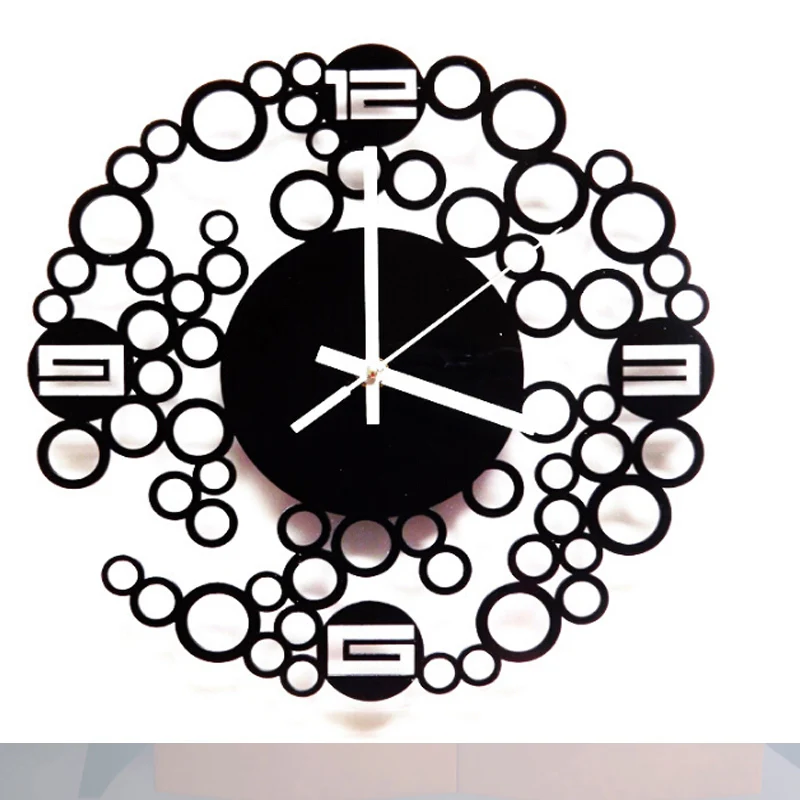 Wall-Clock-Korean-Design-Clocks-Reloj-De-Pared-Horloge-Acrylic-Mirror ...