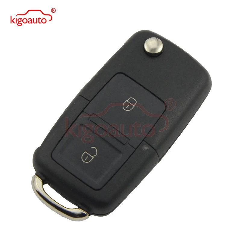 Kigoauto Remote Key 2 Bbutton 434Mhz ID48 Chip1J0 959 753 AG for VW Volkswagen Passat Golf Bora Beetle Seat 2003