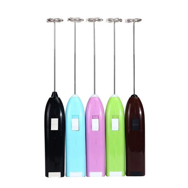 

Fashion Drinks Milk Frother Foamer Whisk Mixer Stirrer Egg Beater Electric Mini Handle Cooking Tools High Quality Egg Tools Hot