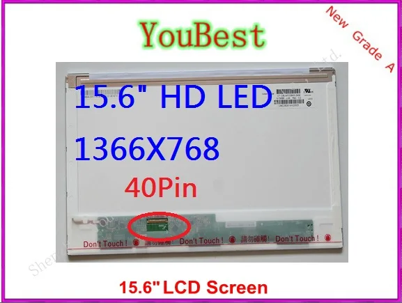 15 6 &quot1366x768 светодиодный ЖК-экран для ноутбука hp PROBOOK 6550B дисплей WXGA HD | Компьютеры и