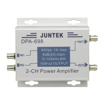 

DPA-698 High Power Dual Channel DDS Function Signal Generator Power Amplifier DC Power Amplifier 40Vpp