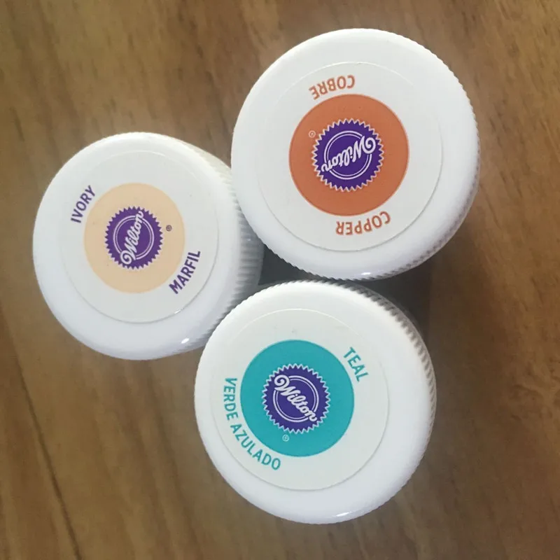 

Free shipping America Wilton Double sugar cake pigment color paste food baking wilton 3 color pigment