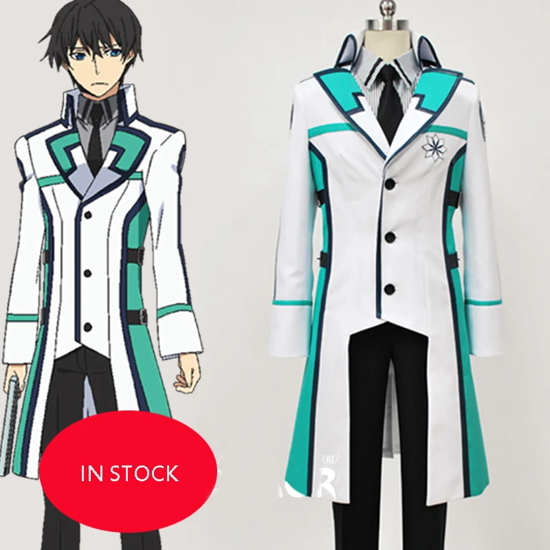 

[STOCK Clearance]Anime The Irregular at Magic High School Shiba Tatsuya School Uniform Cosplay Costume free shipping