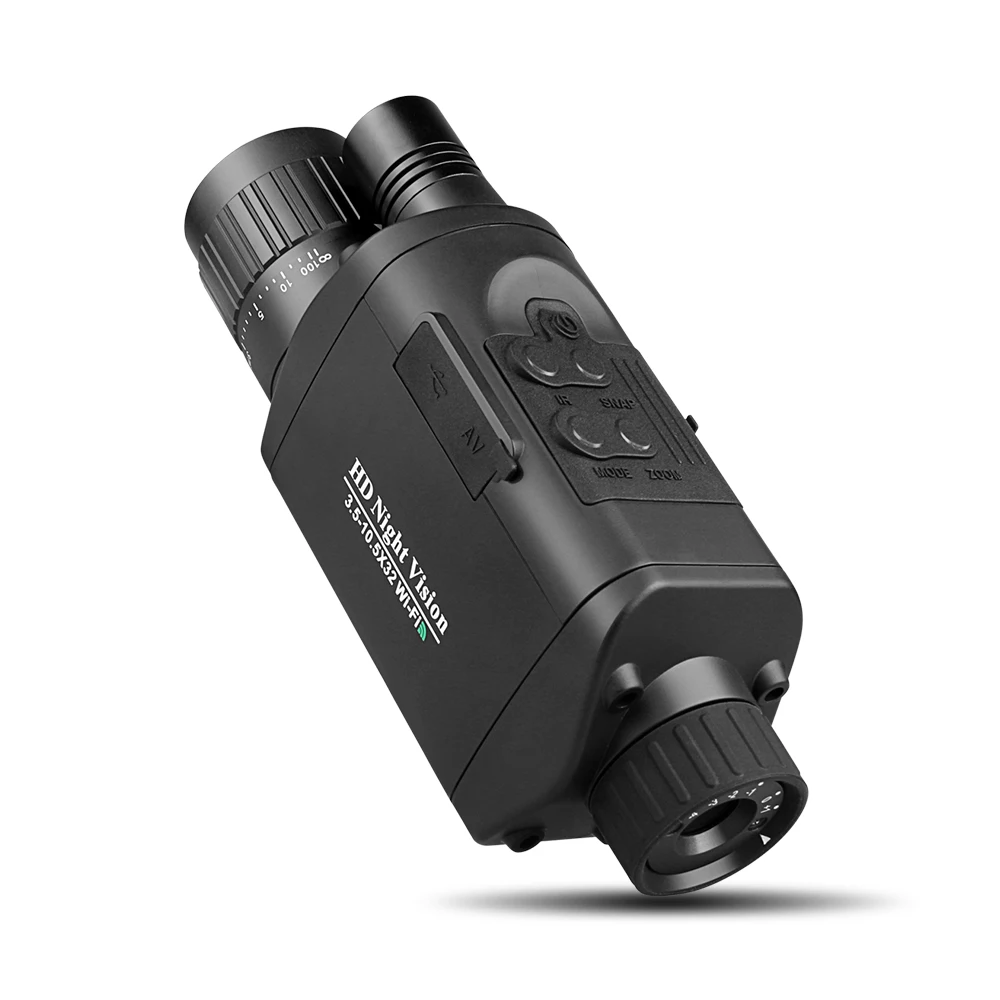 

High Quality Night Vision with Wifi Function connect Smartphone 350m range in Full Dark IR Monocular HD Photo Video Telescope
