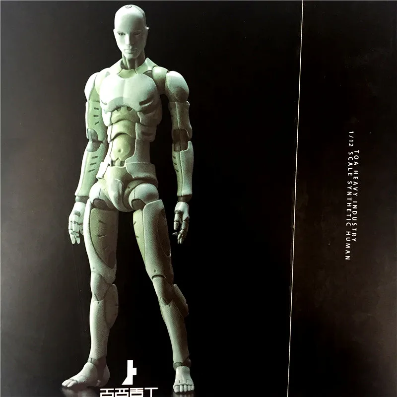 

New arrival 15cm 1000Toys TOA Heavy Industries Male Voxel PVC Action Figure Figma SHFiguarts Ferrite Body Kun Figure for Gift