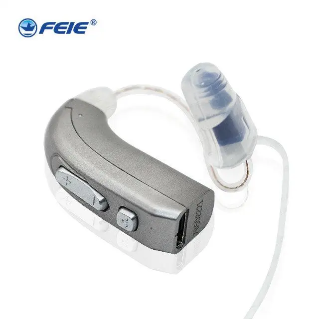 

USB Rechargeable Headset Hearing Aid Open Fit Mini Kit Sound Enhancement Deafness Amplifier 2 Channels Noise Reduce MY-33