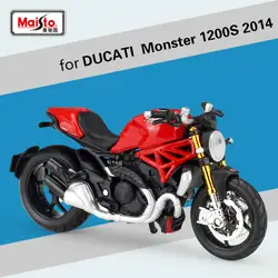 Maisto 1:18 для DUCATI MONSTER 1200 S модель мотоцикла из сплава для Ducati Diavel Carbon Monster 696 скутер для мотокросса